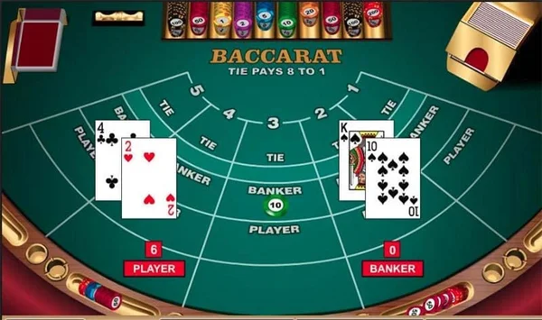 Luật đặt cược Baccarat