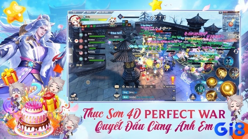 Game Thục Sơn Kỳ Hiệp Mobile là một game kiếm hiệp hấp dẫn trên mobile