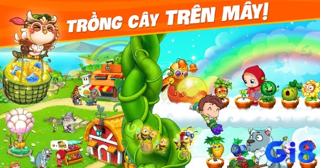 Game Khu Vườn Trên Mây - ZingPlay một tựa game nông trại vô cùng hấp dẫn